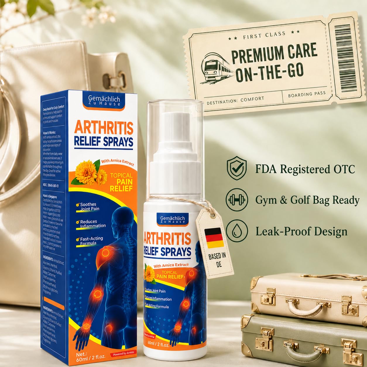 2026 Upgrade Arnica Spray for Joint Relief【NDC Listed—Fast Relief】 — Amazon image 6