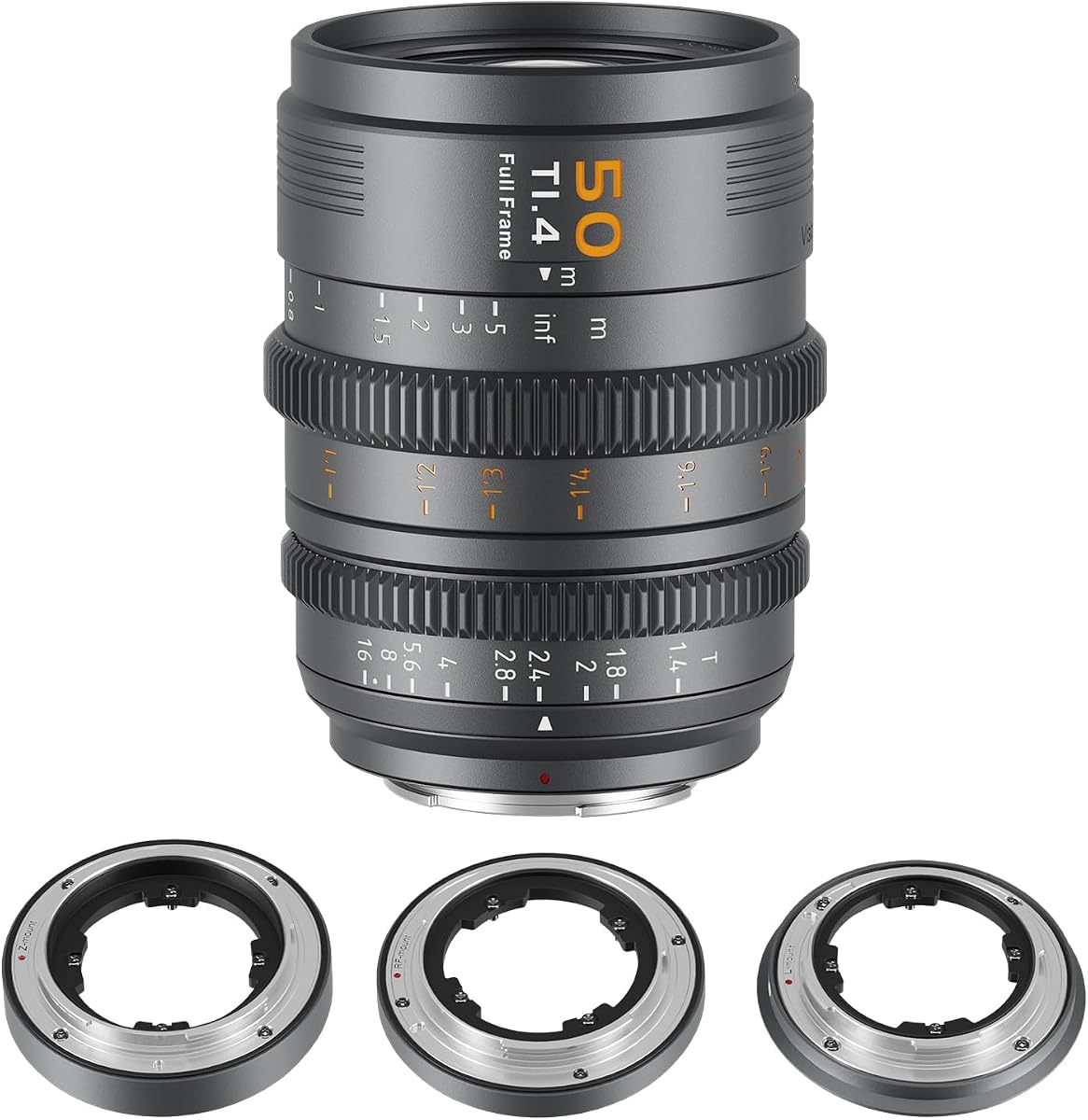 SIRUI VP-1 Vision Prime 1 50mm T1.4 Full Frame Cine Lens E/RF/Z/L Mount