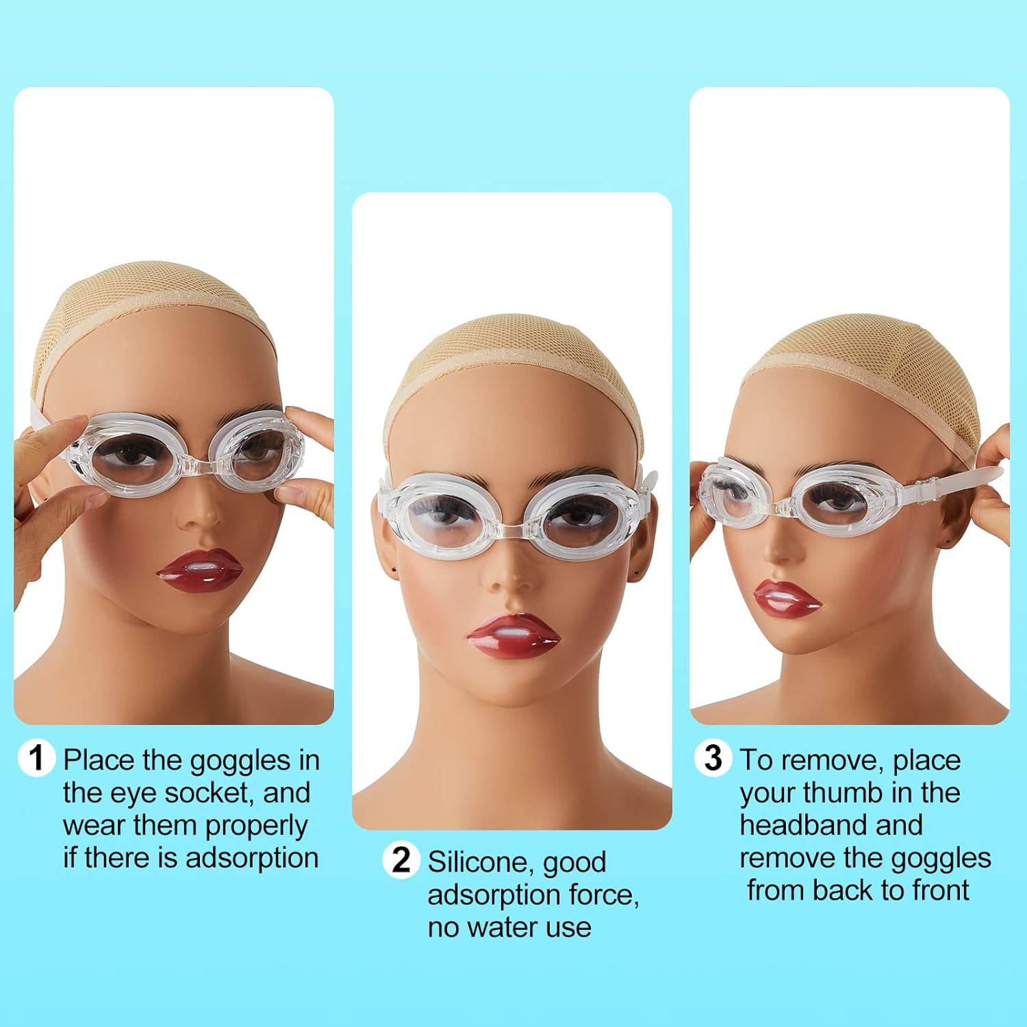 Hoteam Swim Goggles Adult Bulk Clear Anti Fog Anti UV Racing Swimming Glasses with Cases No Leaking Full Protection Unisex