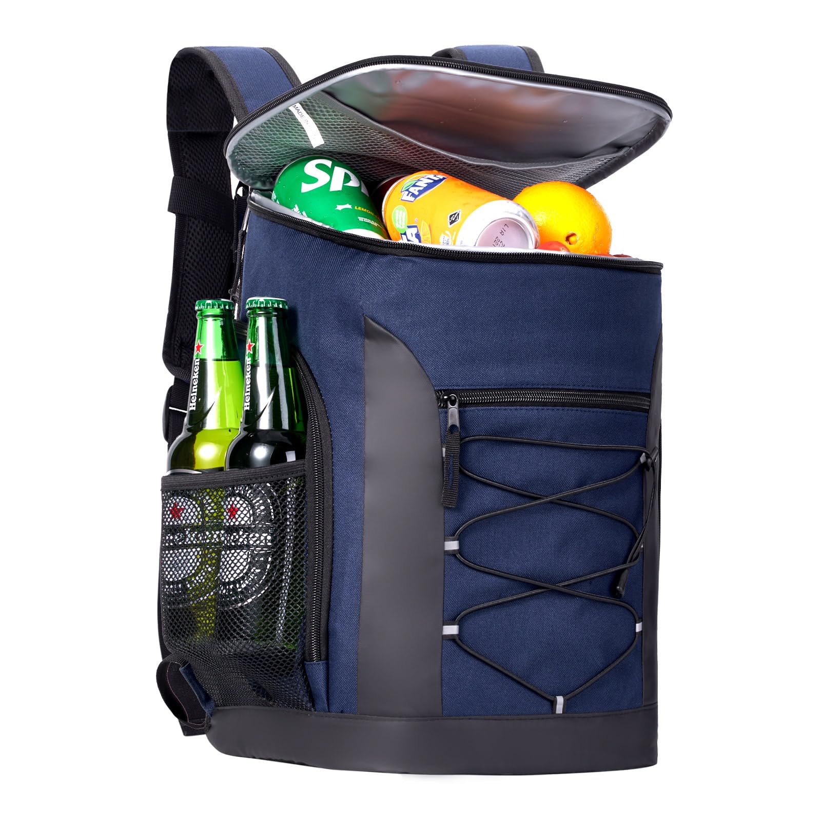 30L Kühlrucksack, Groß Kühltasche Rucksack Picknickrucksack Isoliert Cooler Bag, Bierrucksack Männer Frauen für Picknick/Strand/BBQs/Camping/Ausflügen