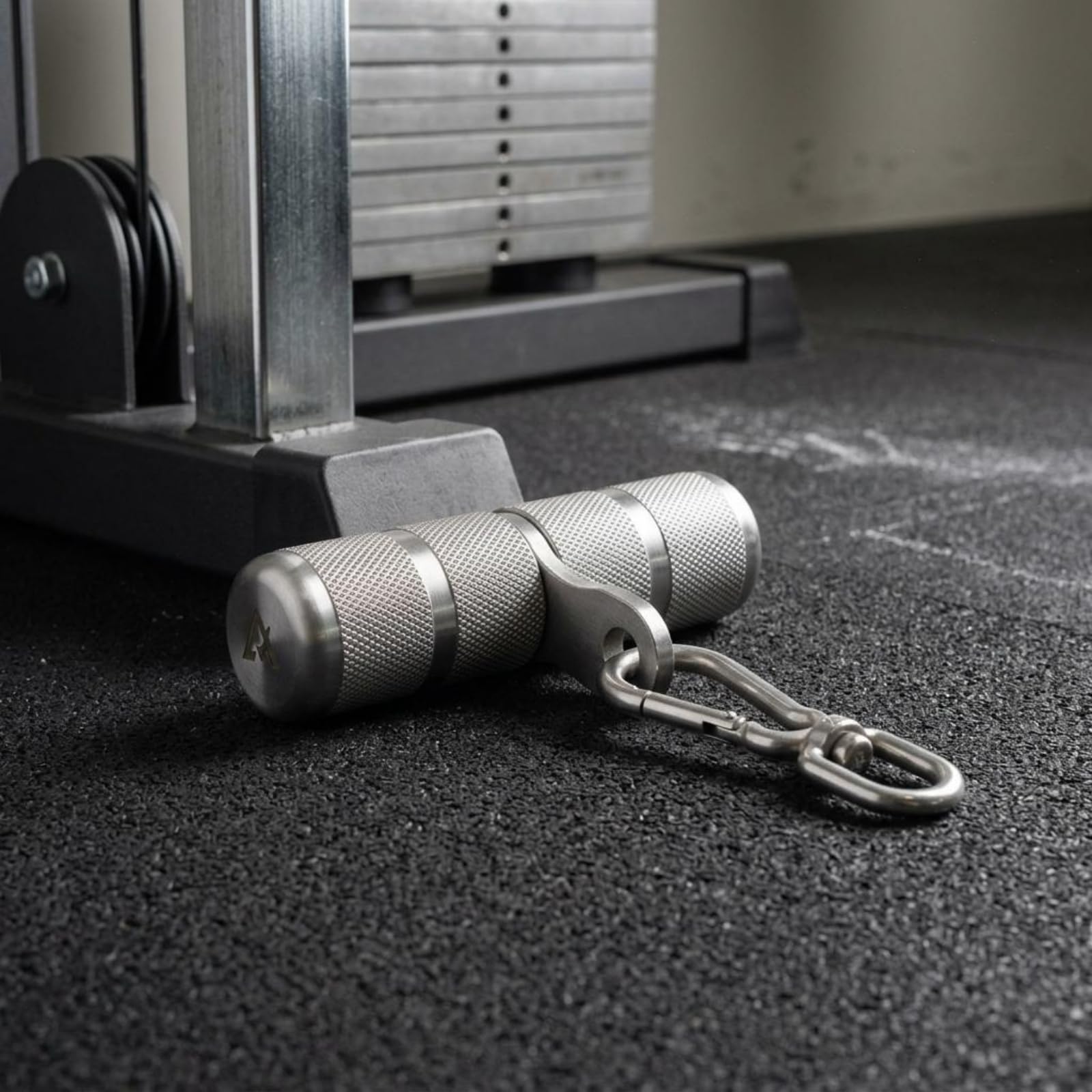 Maniglia per Attrezzi Fitness Maniglia Cavo Palestra Impugnatura Cilindrica Accessorio per Tirate Snodo Girevole in Acciaio Inox 304 Robusto Adatta a Allenamento Funzionale Palestra Casa