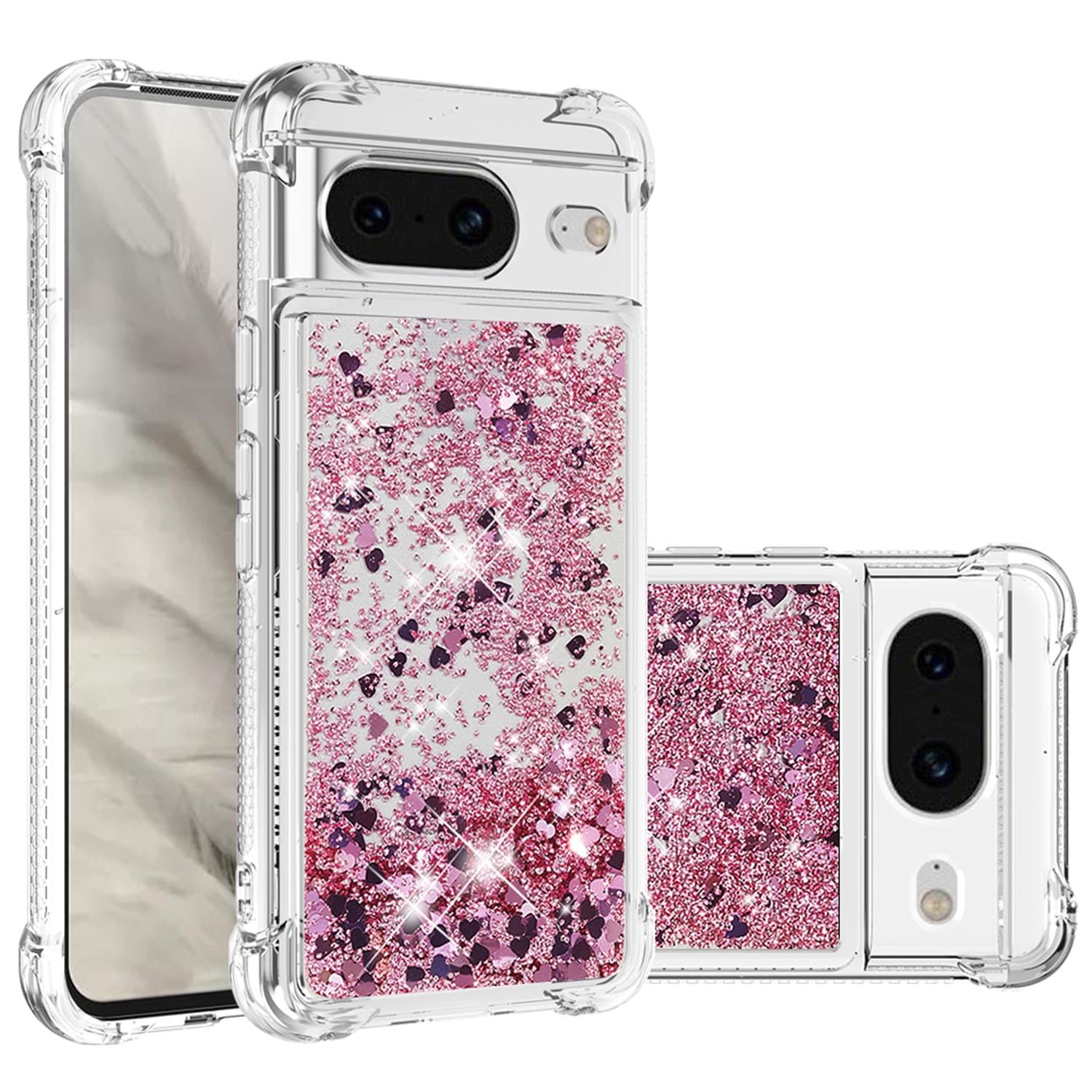 Google Pixel 8★SIMフリー★Roseケース付き！ Amazon | Google Pixel 8 128GB SIMフリー [Rose