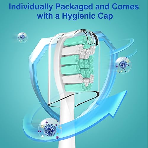 Miniatura 6 de Osctor Cabezales de cepillo de dientes de repuesto para Philips Sonicare Placa Control ProtectiveClean C2 C3 C1 W G2 4100 5100 6100 Cepillo de