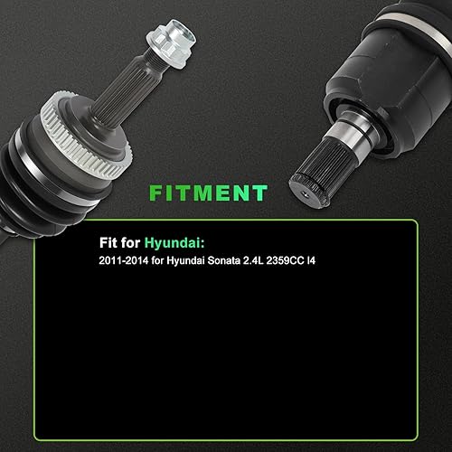 Miniatura 120 de SCITOO Eje CV Conjunto de eje delante izquierda derecha para Honda Odyssey 3.5L,para Honda Ridgeline 3.5L 2005-2014 60-1009