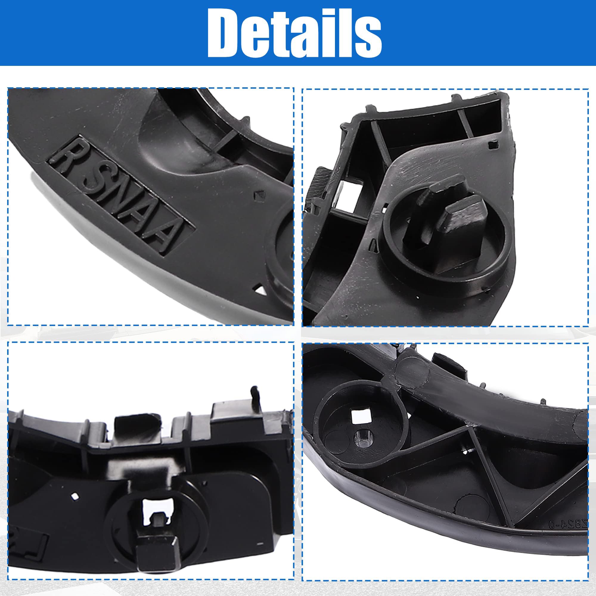 Par De Soporte De Parachoqu Delantero/trasero Izquierdo Derecho Para Honda Civic 4 Puertas Sedan 2006 2007 2008 2009 2010 2011 71598SNAA01 - AliExprs