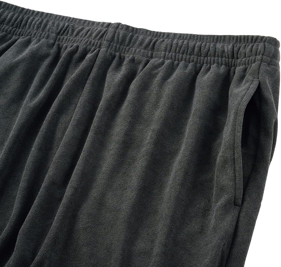 【TVで話題沸騰のリカバリーウェア上下セット 即納】【チャコールM】ワークマン メディヒール リカバリー ルームパイル 長袖クルーネ