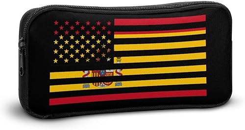 Miniatura 7 de Estuche de lápices con bandera americana de España, bolsa de lápices duradera de gran capacidad para almacenamiento