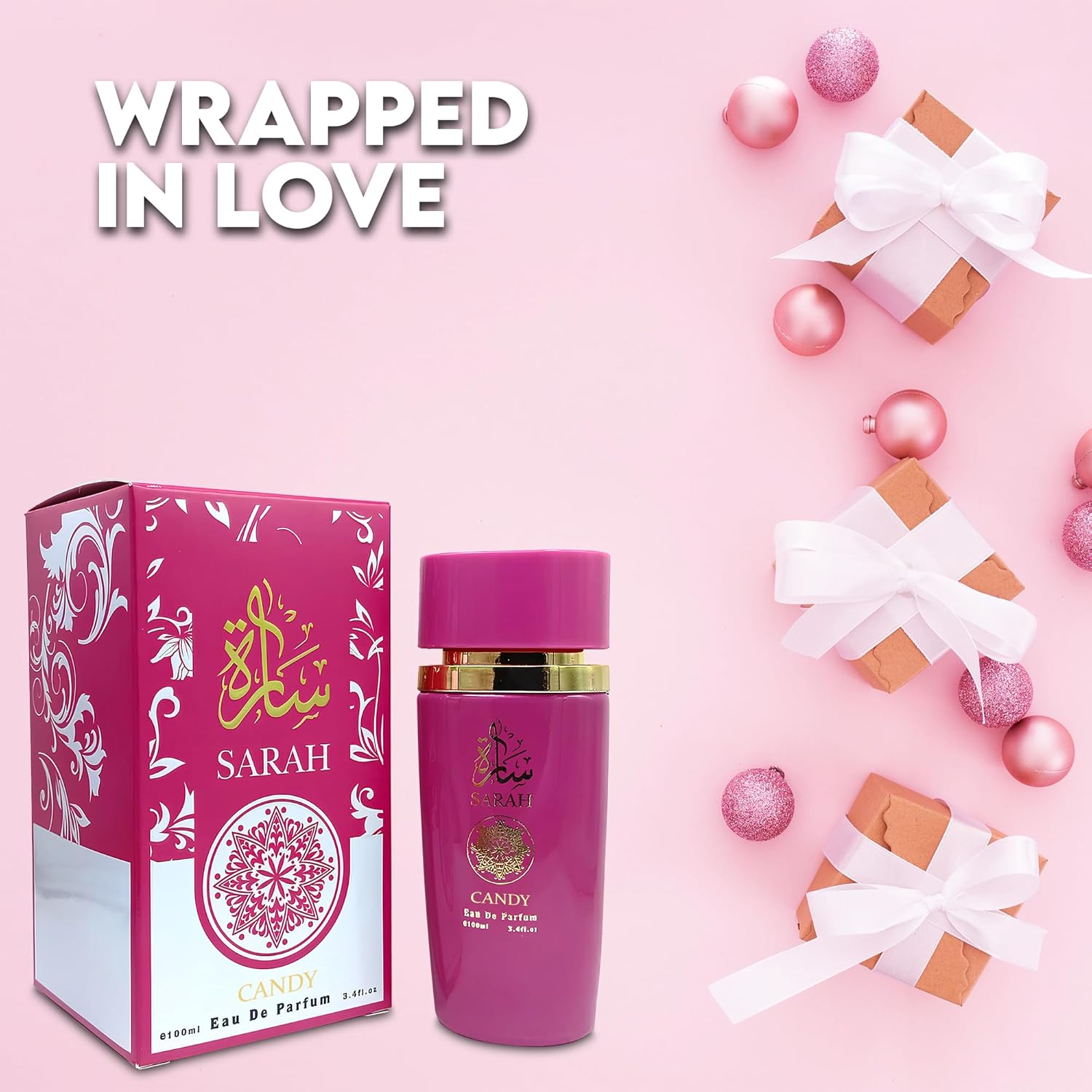 Sarah Candy Eau de Parfum for Women - 100ml Floral & Fruity Perfume with Lavender, Coconut, Vanilla & Pear, Long-Lasting Feminine Fragrance - Image 5