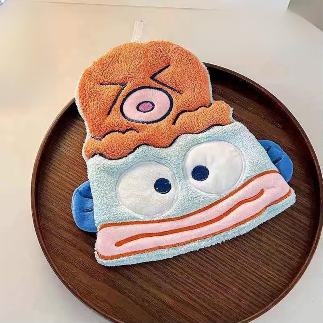 Hand Towel Ugly Fish Themed Hand Towel(Octopus Ugly Fish)