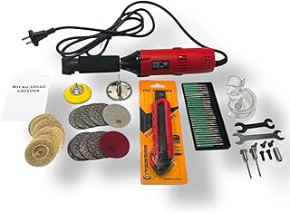 P6 Professional 550W Variable Speed Precision Grinder Kit with Brazed Diamond Accessories