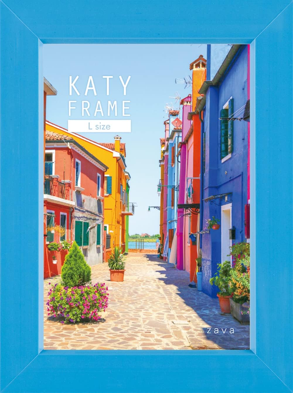 VANJOH KTLBL Photo Frame KATY Frame L Blue