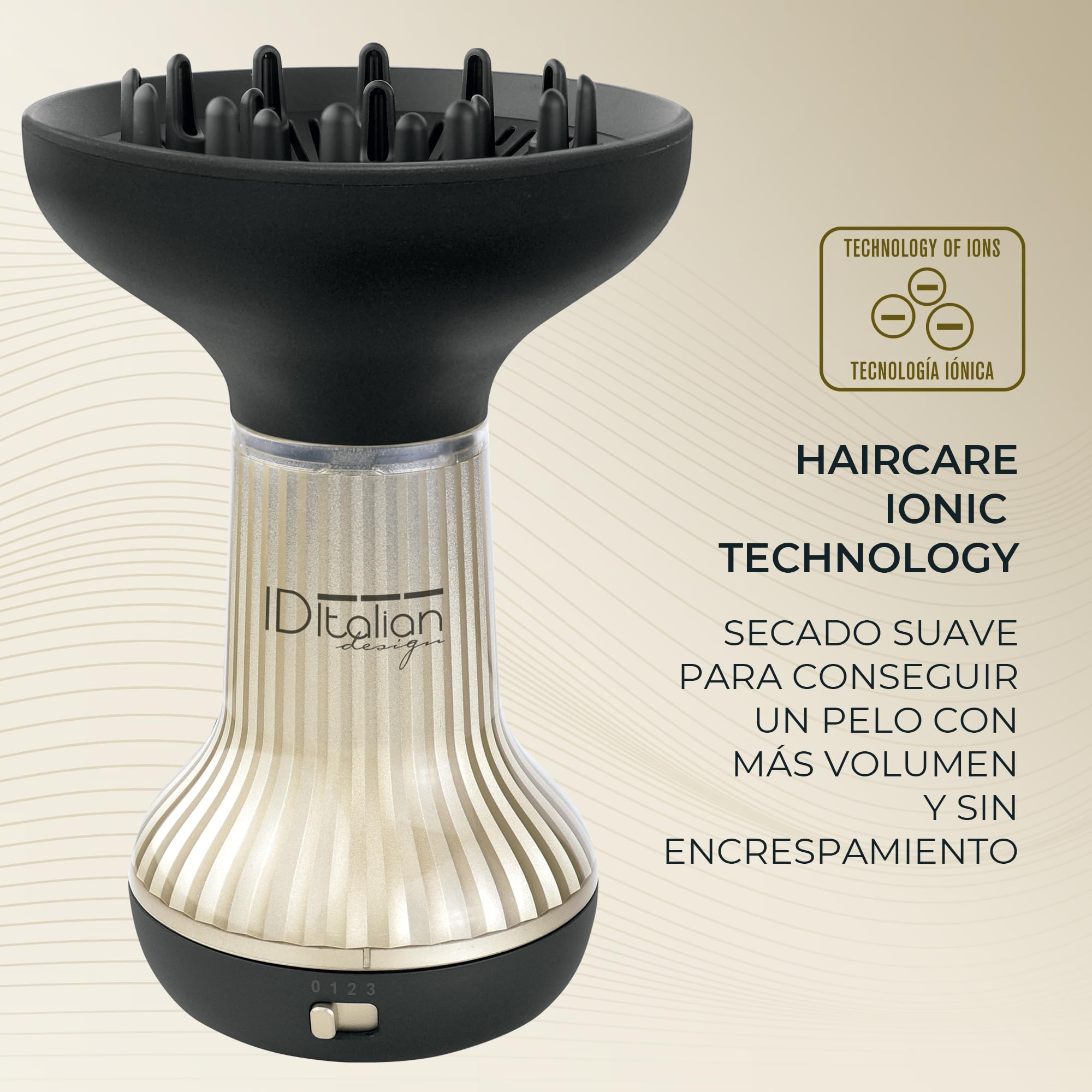 Secador Difusor Master Ion-Difuss 800 Italian Design Ligero