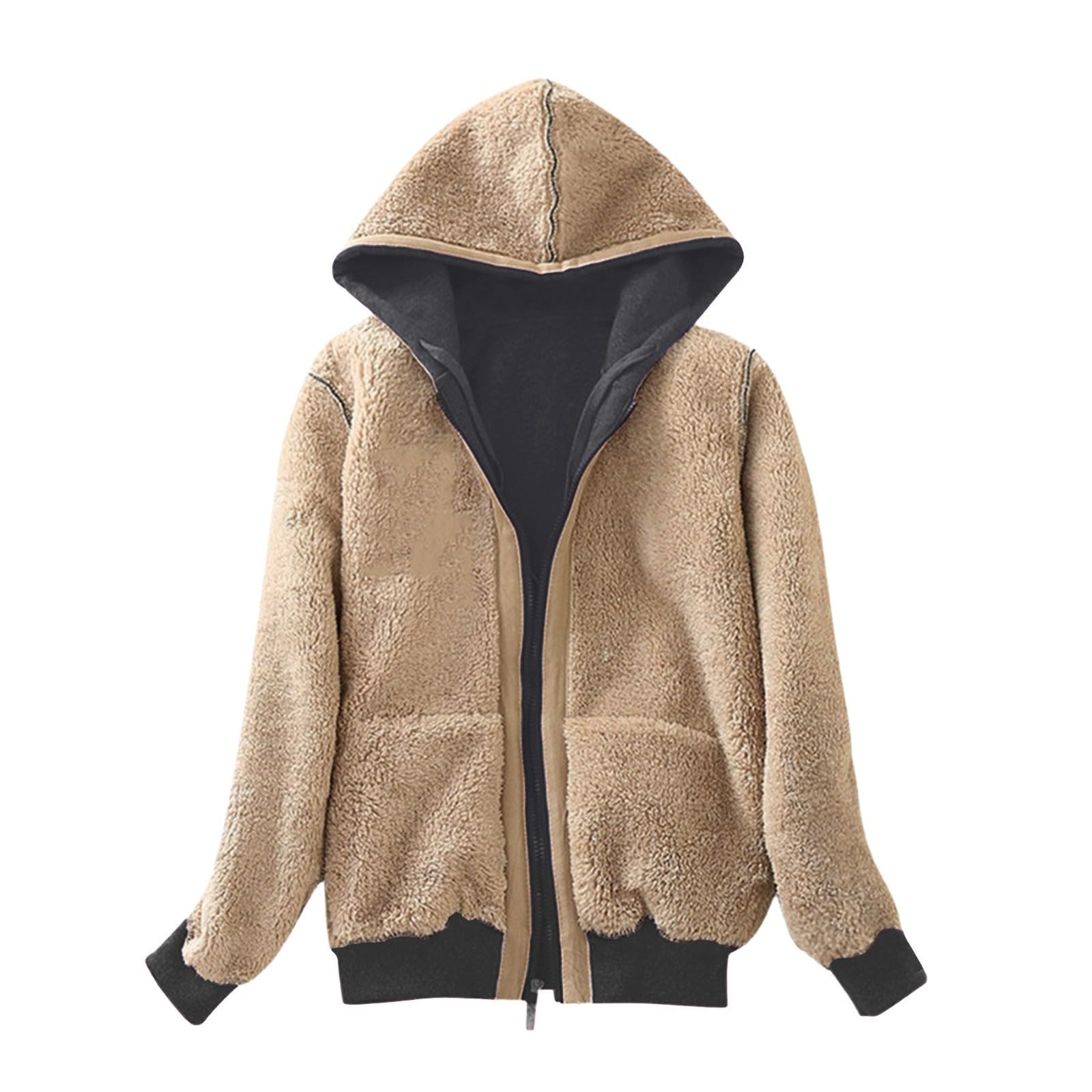 Damen-Kapuzenpullover mit Reißverschluss, trendig, mit Fleece gefüttert, athletisch, 2026, lustig, mit Kapuze, Jacken für Teenager, langärmelig, Damenpullover, Pullover, Hoodies, Herbst, Vintage-Top