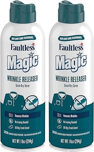 Magic Wrinkle Releaser (2 Pack) Say No to Ironing, Perfect