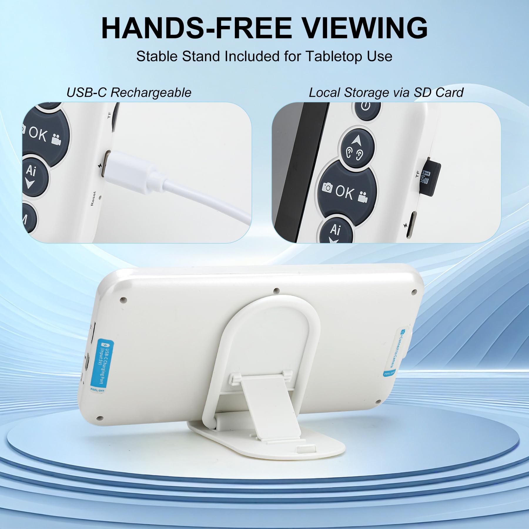 Digital Otoscope - HD Screen Ear Wax Removal -7