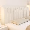 Chickwin Headboard Anti-Collision Cover, Elastic Headboard Protector for Decoration (160 cm, Beige)