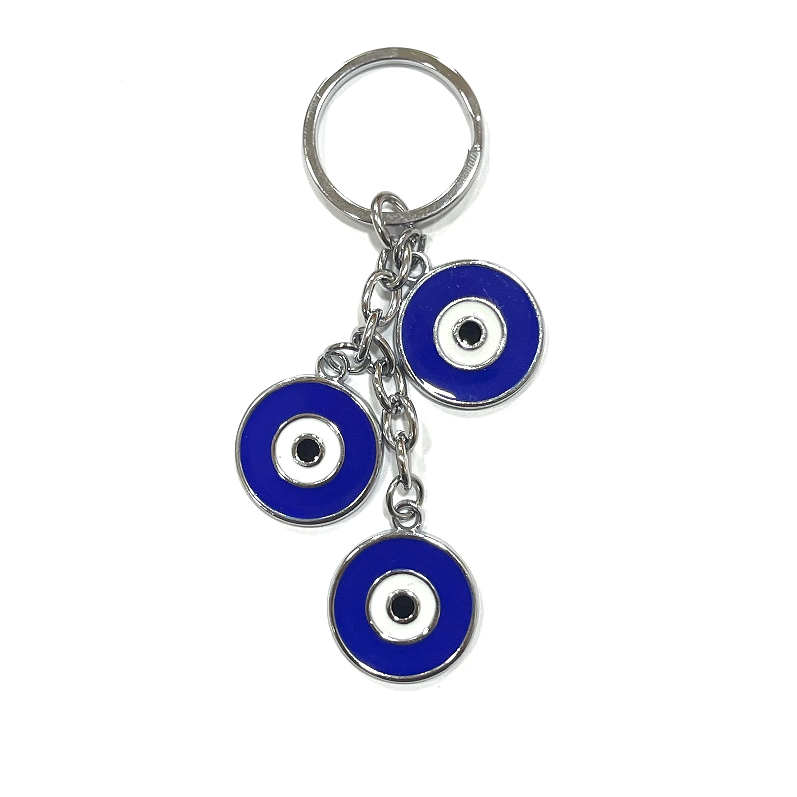 Evil Eye Keychain - Stainless Steel Gift -27
