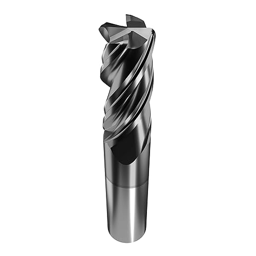 Miniatura 2 de CGC  Herramientas gm14r4 Gorilla Alto Rendimiento gmx-35 Coated carburo End Mill, RADIUS Final, diámetro 4 flauta, 14", 34" Loc, 2  12" Oal, 0.015"