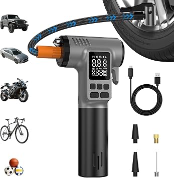 Tire Inflator Portable Air Compressor,Car Accessories Gifts for Men