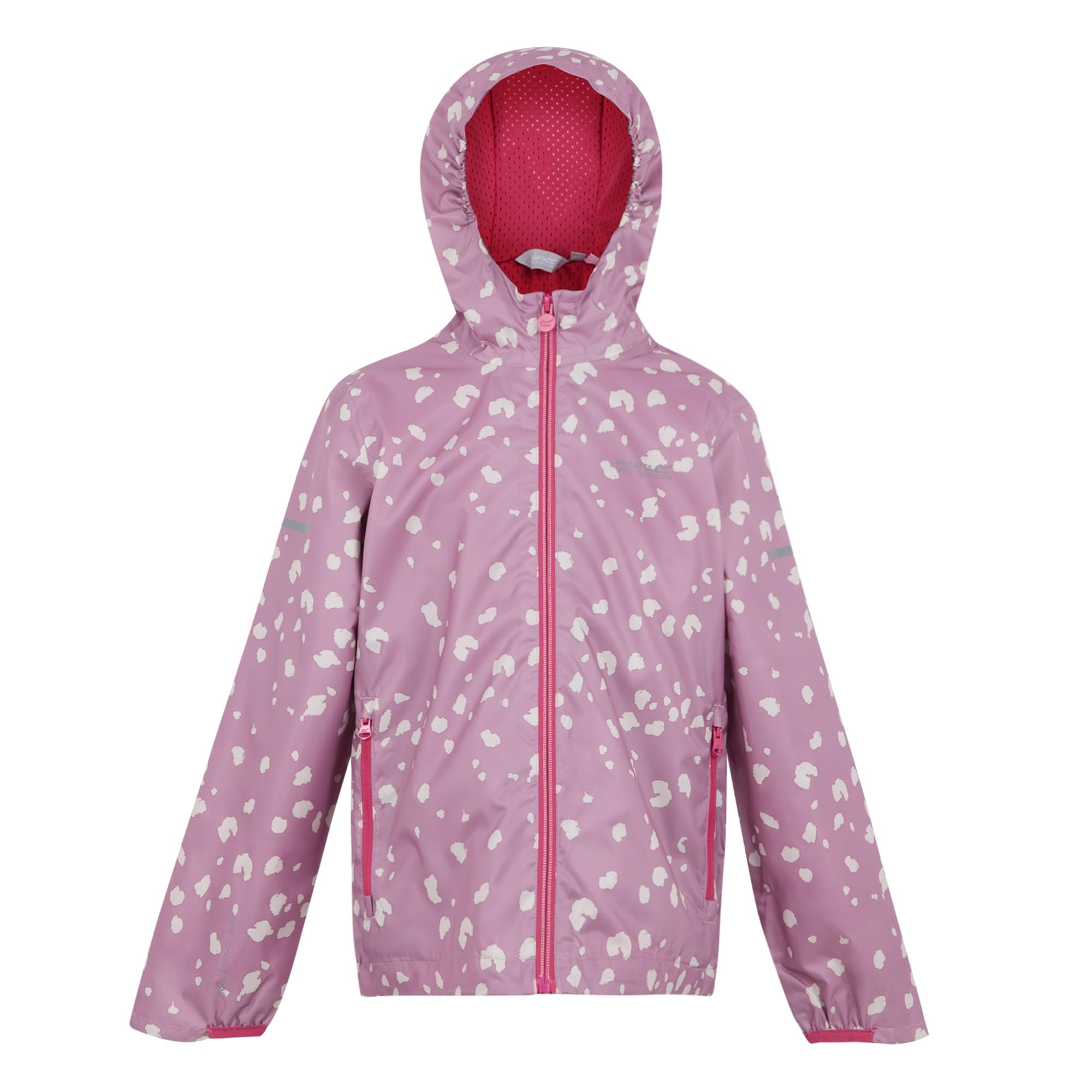 Regatta Unisex Kids Printed Lever II Waterproof Jacket Walking Hiking Coat