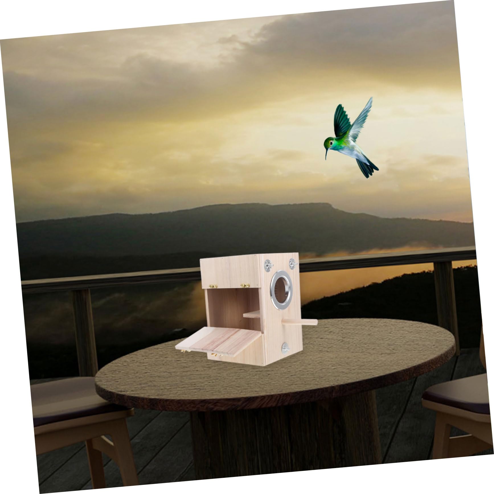 VANZACK Vogelnest, Kreativer Brutkasten für Kleine Vögel, 1 Stück