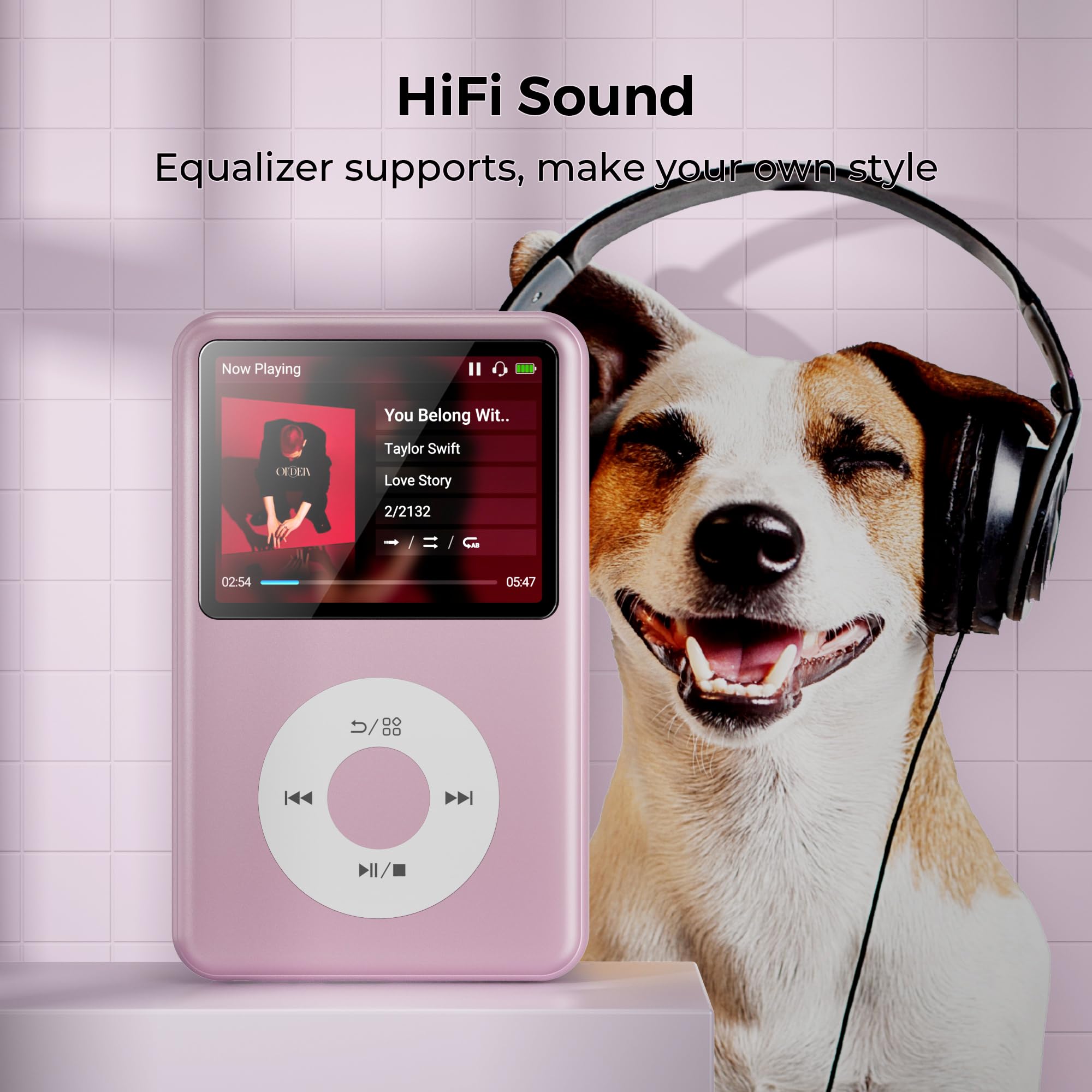 Amazon.com: 64Gb Mp3 Player with Bluetooth Y1 Portable Music