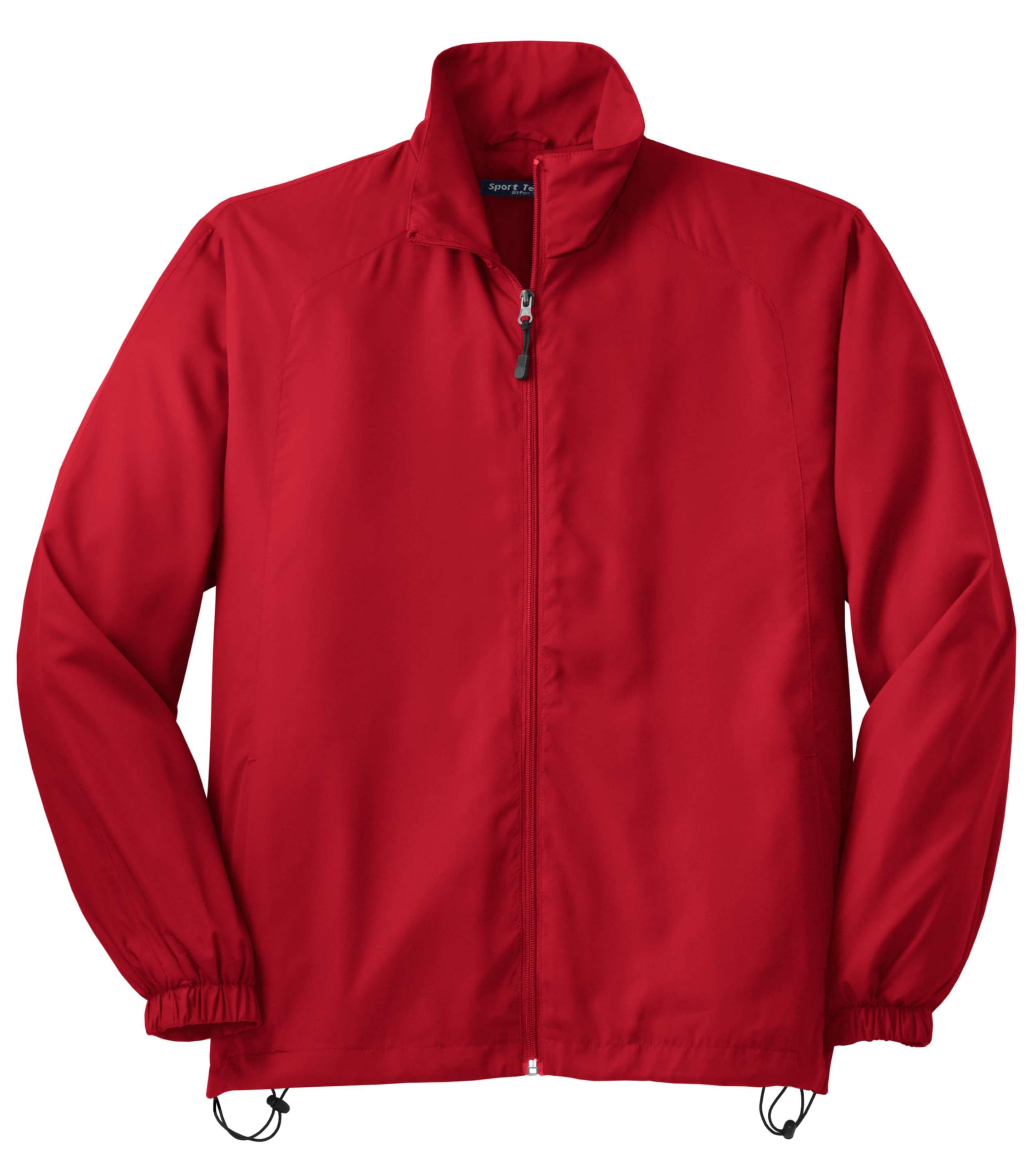 sport-tek Full Zip Wind Jacket (JST70), True Red, Large-picture-18