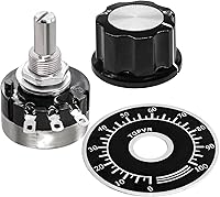 Vista 1 de Taiss Potenciómetro rotativo de película de carbono de una sola vuelta RV24YN20S 3K utilizado para la regulación de velocidad del inversor. Control