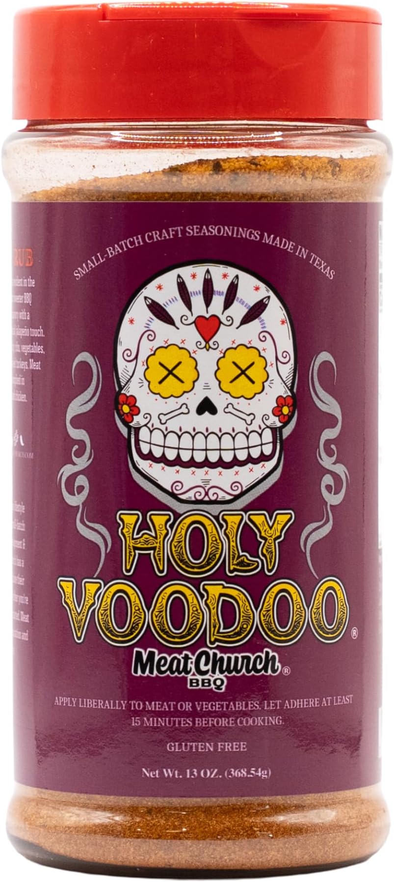 Meat Church Holy Voodoo BBQ Rub 13 oz.