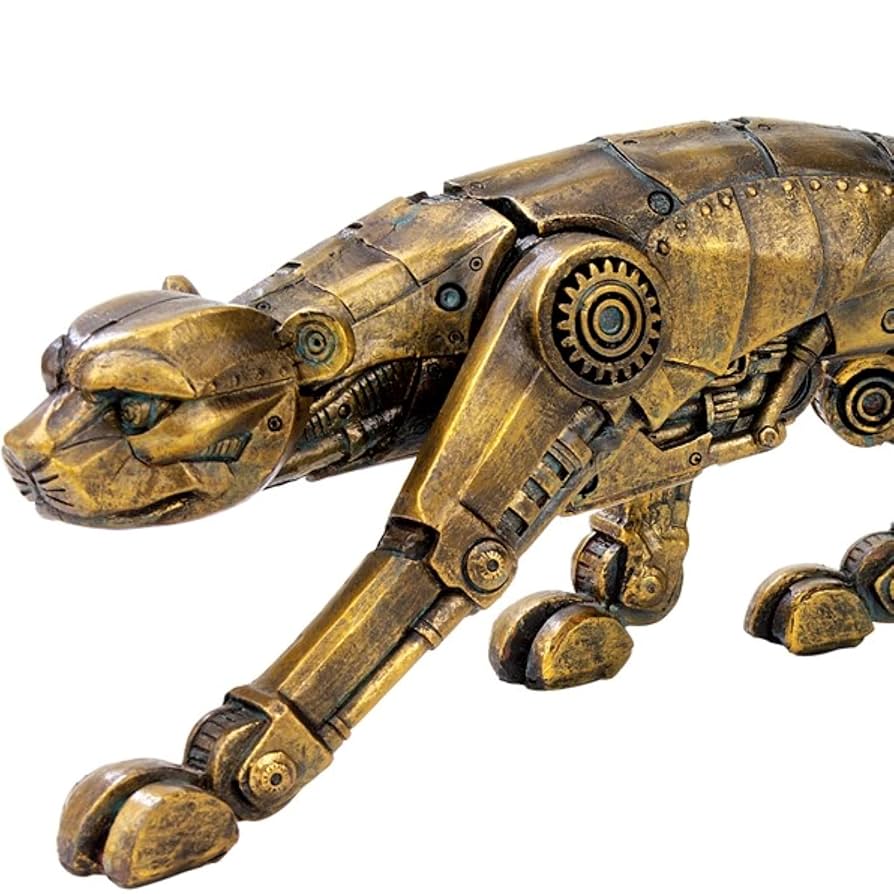 その他 Steampunk  Leopard その他 Steampunk Leopard Steampunk Mechanical Jaguar