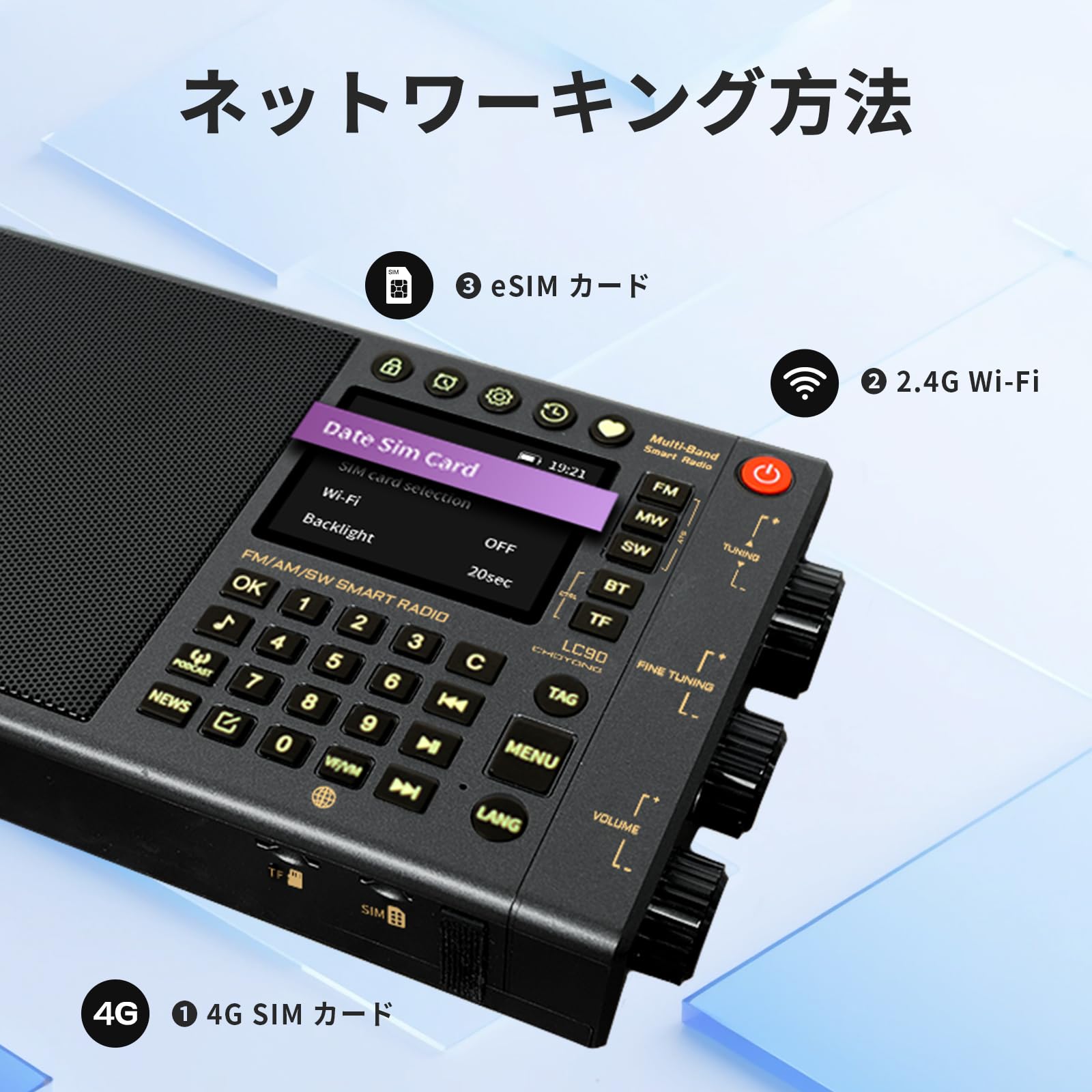Amazon.co.jp: CHOYONG LC90 マルチバンドインテリジェント