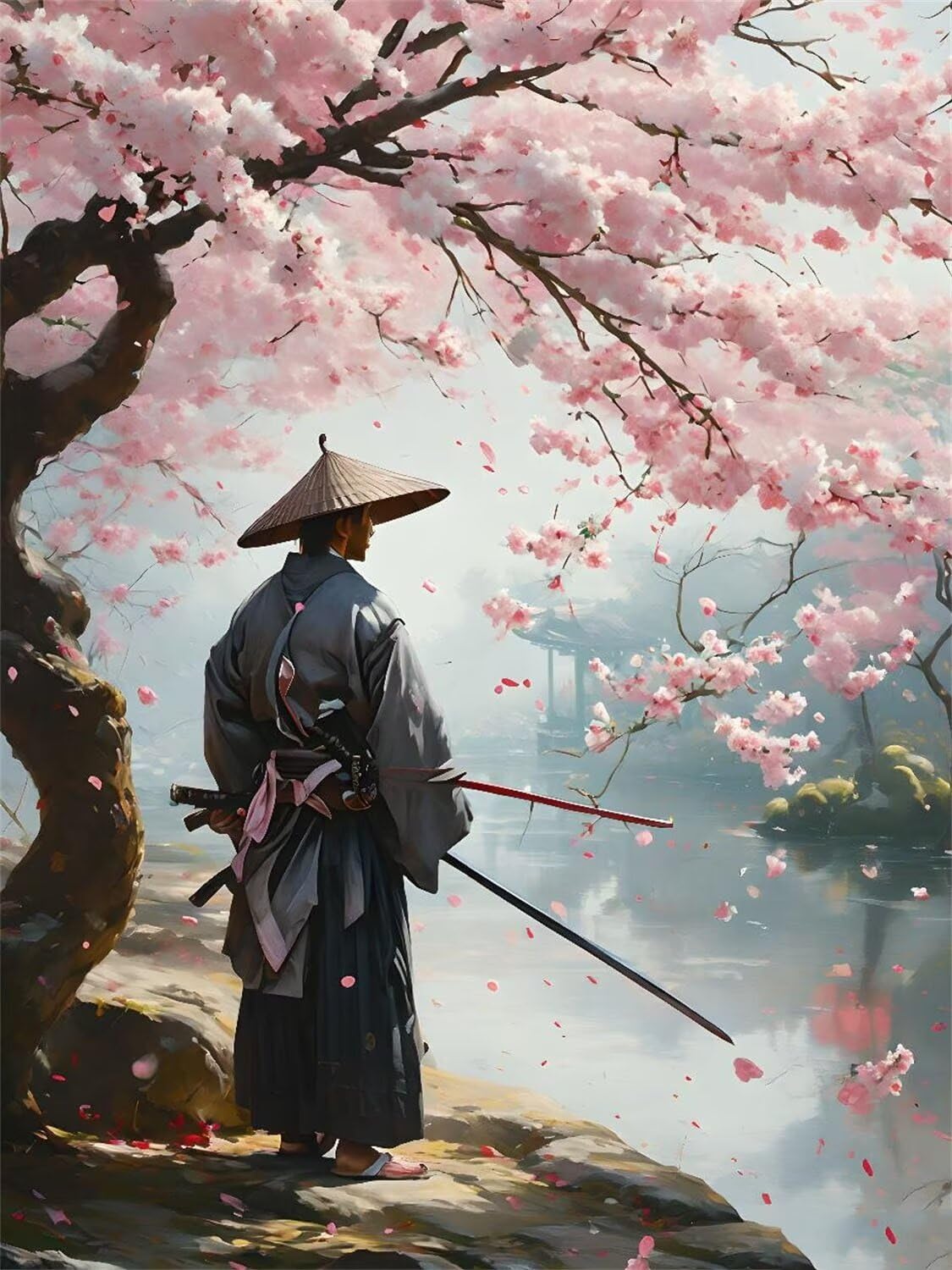 Peinture par numéro Kit, Peinture à l'huile Bricolage avec Brosses et Peintures pour Adultes Enfants Débutant, DIY Painting by Numbers Numéro Cadeaux de noël - Sans Cadre,60x80cm (Geisha) A-476 Peinture par numéro Kit, Peinture à l'huile Bricolage avec Brosses et Peintures pour Adultes Enfants Débutant, DIY Painting by Numbers Numéro Cadeaux de noël - Sans Cadre,60x80cm (Geisha) A-476