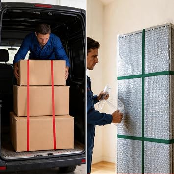36 Pcs Extra Large Moving Rubber Bands, 42 36 30 Moving Rubber Bands