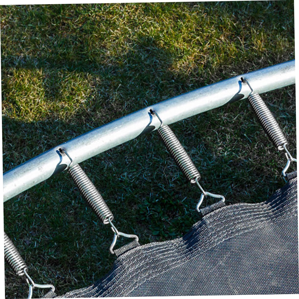 Happyyami Federn Für Trampoline Metallfedern Als Ersatz Kleine Zugfedern Mit Schlepphaken Praktische Federersatzteile Für Sprunggeräte