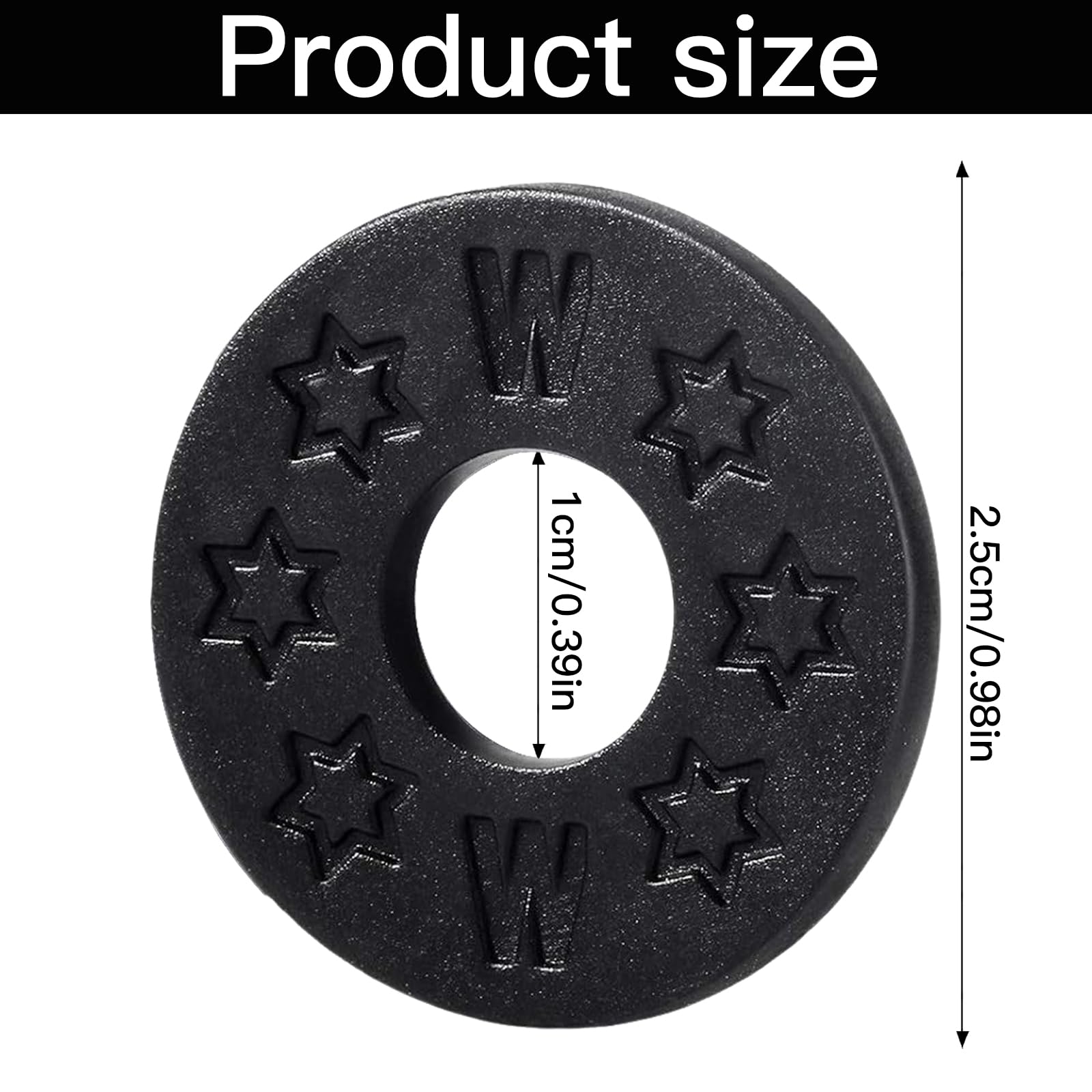 OFKPO 12 Pieces Guitar Strap Locks, Guitar Strap Holder, Rubber Guitar Protector Block(Black) - Image 3