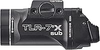Vista 9 de Streamlight 69402 TLR-7 X sub - Luz táctica para armas de 500 lúmenes, diseñada exclusiva y únicamente para pistolas subcompactas selectas con riel