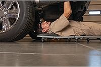 Vista 7 de Performance Tool W85018 Asiento Rodante Plegable Enredadera de 40 Pulgadas, Silla de Garaje Ajustable Todo en Uno, Para Acostarse o Sentarse