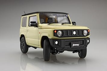 Fujimi Model 1/24 Car NEXT Series No.20 EX-1 Suzuki Jimny JB64 Chiffon Ivory Metallic/Black Two-Tone Roof Car NX-20 EX-1
