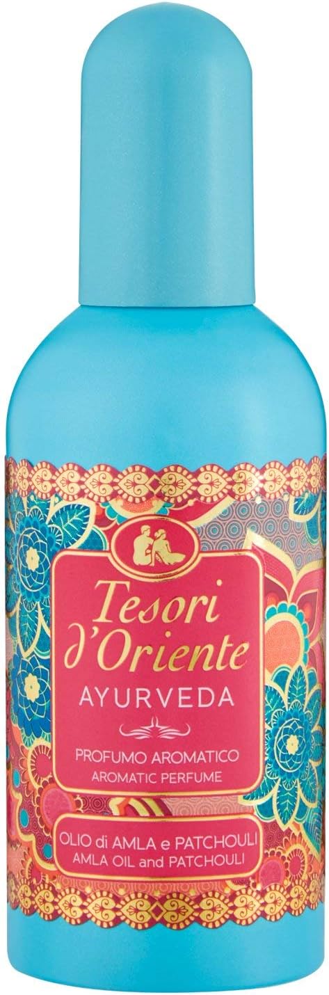 Ayurveda Perfumes for Women, Eau De Toilette, Women’s Fragrances, Elegant Aroma Composition with Blend of Rare & Precious Oil100ml 3.38fl.oz [Italian Import]