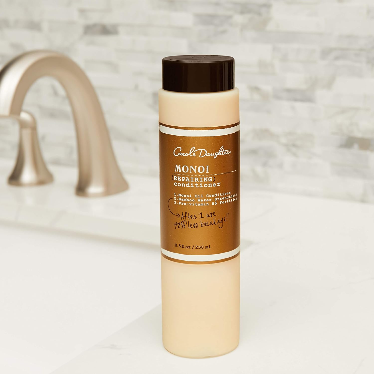 Carol’s Daughter Monoi Repairing Conditioner with Monoi Oil, Bamboo Water and Pro Vitamin B5 for Strength and Less Breakage, 8.5 fl oz