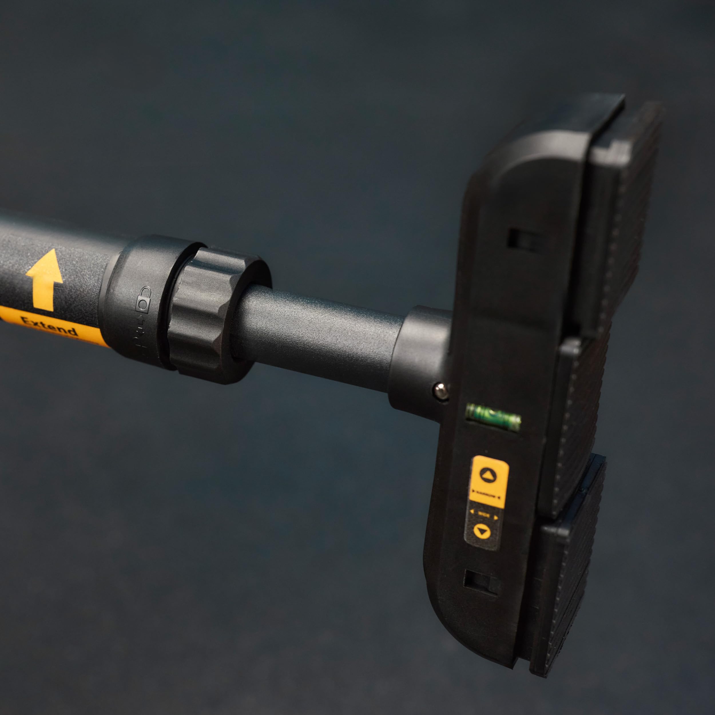 TREX SPORT Türrahmen Wasserwaage Klimmzugstange 72-110cm bis 200kg TX-020PB | Pull Up Bar & Trainingsstange Türrahmen ohne Bohren, Türreck verstellbar für Klimmzüge, stabil, Anti-Rutsch