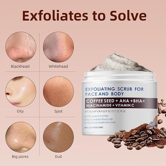 AHA 30% + BHA 2% Peeling Solution Exfoliating AHA 30% BHA 2% Peeling Solution Chemical Peel for Face BHA AHA Mask Red Peel BHA Liquid Exfoliant KP Bump Eraser Body Scrub Ingrown Hair Treatment