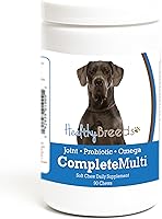 Vista 5 de Healthy Breeds Schnauzer miniatura todo en uno multivitamínico suave masticable 90