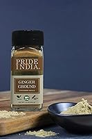 Vista 4 de Pride of India – Jengibre Fino Molido – Especia Gourmet – Se Mezcla Bien – Bueno para Cocinar/Hornear/Té y Más – Sin Aditivos – Polvo de Raíz Fresca