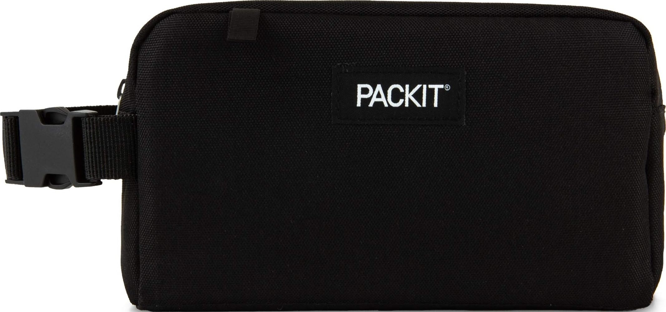 PackIt Freezable Snack Box, Black