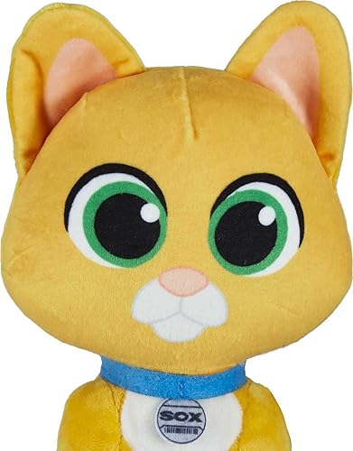 Miniatura 5 de Mattel Disney Pixar Lightyear - Juguetes de peluche de personajes, Sox, muñeca suave inspirada en la película para jugar o la siesta, escala de 8