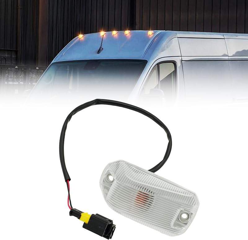 Luz de marcação superior do teto NOVAPARTS 68232473AA para Ram ProMaster 1500 2500 3500 2014–2024 – 1 unidade