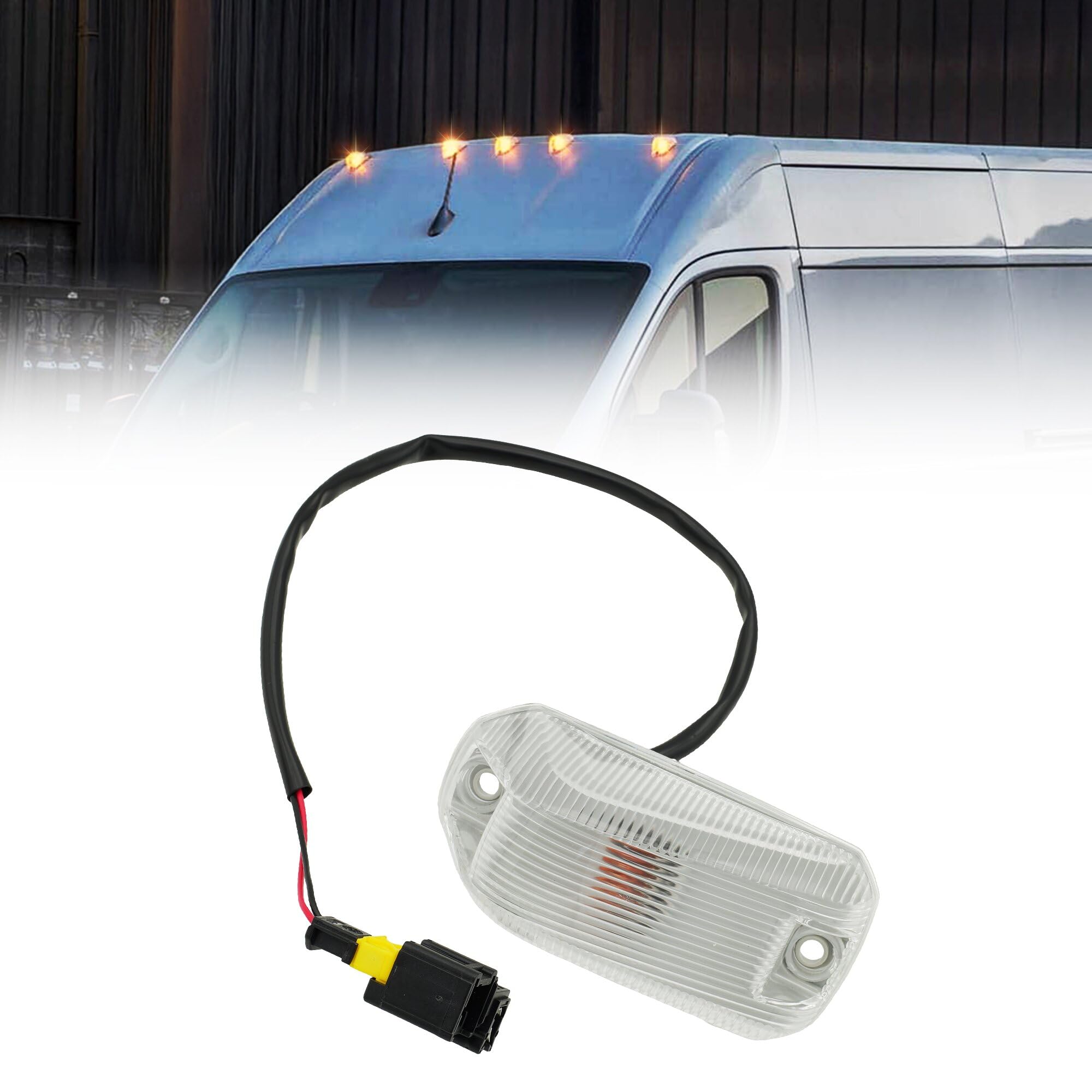 Amazon.com: NOVAPARTS Cab Roof Top Marker Lights 68232473AA for