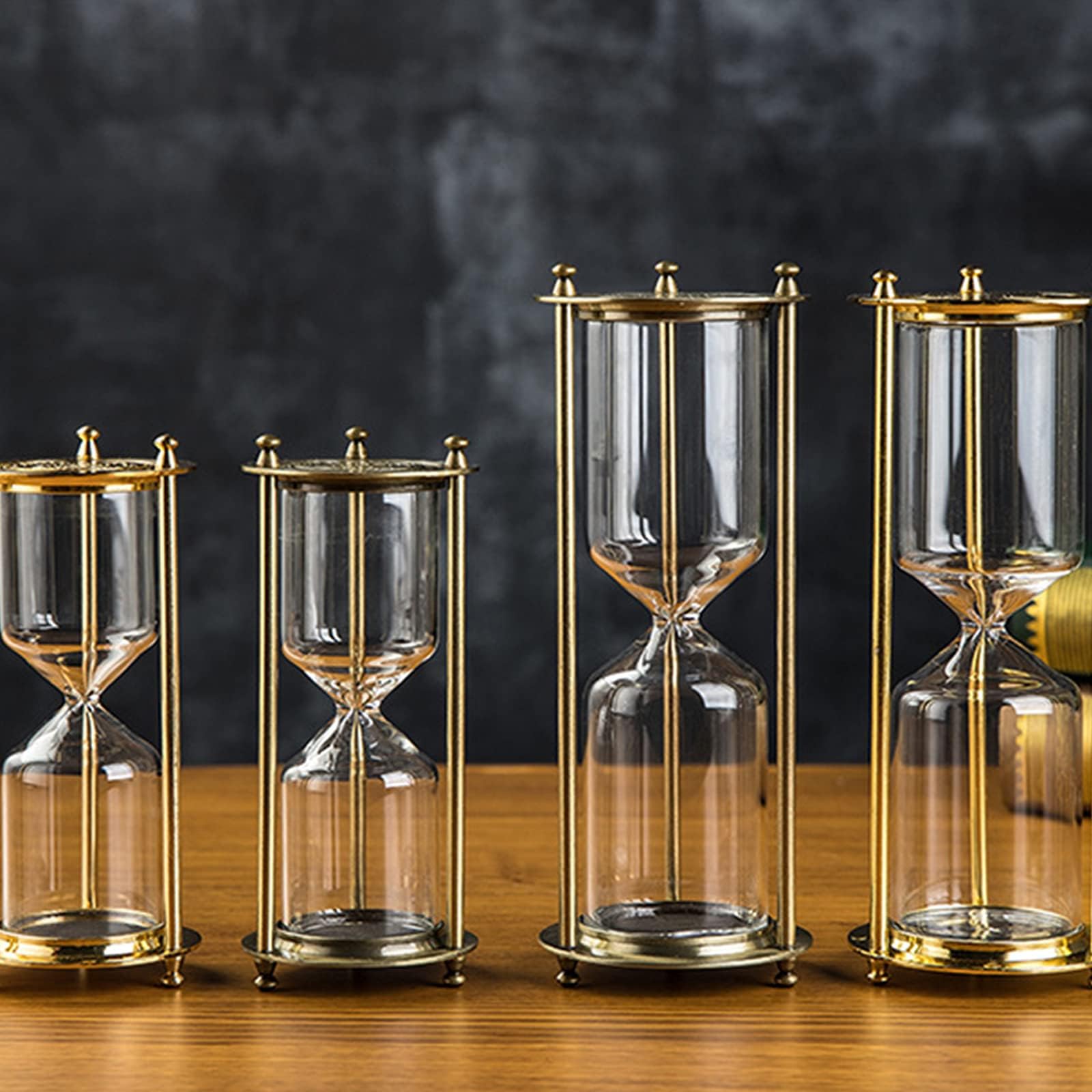 Amazon.com: SuLiao Metal Empty Hourglass Sand Timer,Small Brass