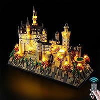 Vista 10 de Kyglaring Kit de luces compatible con Lego 10358 (sin luz de modelo), accesorios de iluminación LED de control remoto compatibles